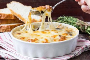 Куриная запеканка с сыром